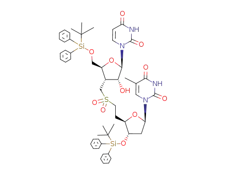 C<sub>53</sub>H<sub>64</sub>N<sub>4</sub>O<sub>11</sub>SSi<sub>2</sub>