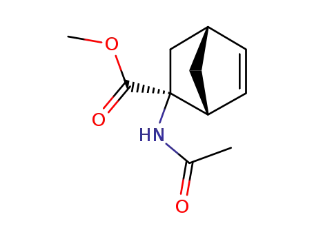 Bicyclo[2.2.1]hept-5-ene-2-carboxylic acid, 2-(acetylamino)-, methyl
ester, exo-
