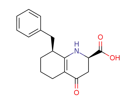 (2R,8S)-8-Benzyl-4-oxo-1,2,3,4,5,6,7,8-octahydro-quinoline-2-carboxylic acid
