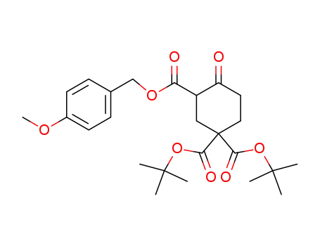 4-Oxo-cyclohexane-1,1,3-tricarboxylic acid di-tert-butyl ester 4-methoxy-benzyl ester