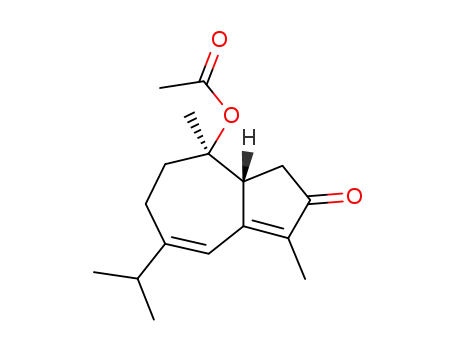 (-)-10α-acetoxy-1αH-guaia-4,6-dien-3-one