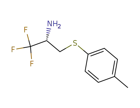 (S)-2,2,2-Trifluoro-1-p-tolylsulfanylmethyl-ethylamine