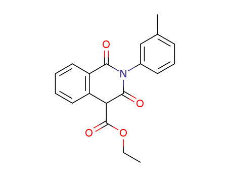 1,3-Dioxo-2-m-tolyl-1,2,3,4-tetrahydro-isoquinoline-4-carboxylic acid ethyl ester