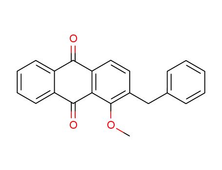 1-Methoxy-2-benzyl-9,10-anthraquinone