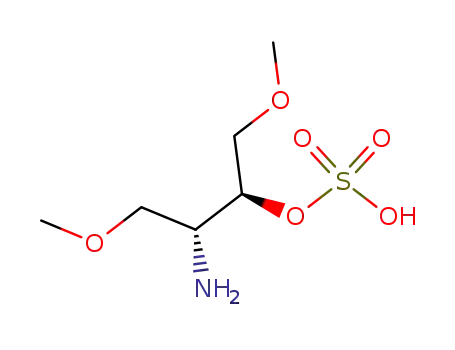 2-Butanol, 3-amino-1,4-dimethoxy-, 2-hydrogen sulfate, (2S,3R)-