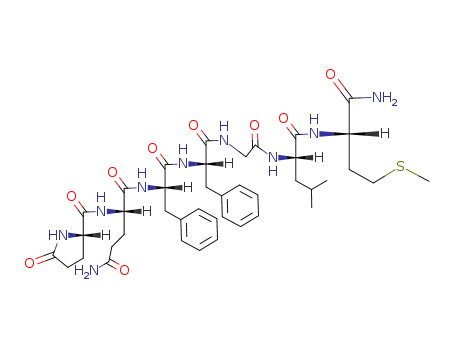 Substance P,1-de-L-arginine-2-de-L-proline-3-de-L-lysine-4-de-L-proline-5-(5-oxo-L-proline)-(9CI)