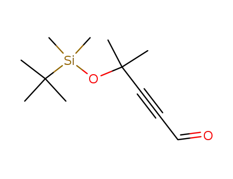 4-[[(1,1-Dimethylethyl)dimethylsilyl]oxy]-4-methyl-2-pentynal