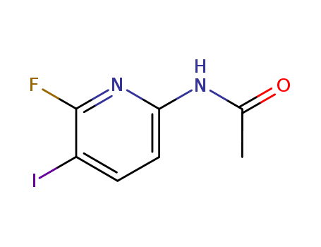 N-(6-FLUORO-5-IODO-PYRIDIN-2-YL)-ACETAMIDE
