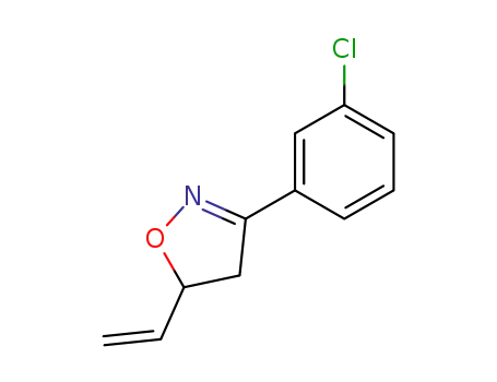 3-(3-Chloro-phenyl)-5-vinyl-4,5-dihydro-isoxazole