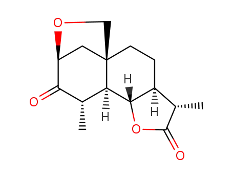 (1R,4S,5S,8S,9S,10S,12S)-5,10-dimethyl-7,13-dioxa-1,4,8,9,12-tetracyclo<10.2.1.0<sup>1,9</sup>.0<sup>4,8</sup>>pentadecan-6,11-dione