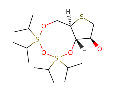 1,4-anhydro-3,5-O-(1,1,3,3-tetraisopropyldisiloxane-1,3-diyl)-4-thio-D-arabinitol