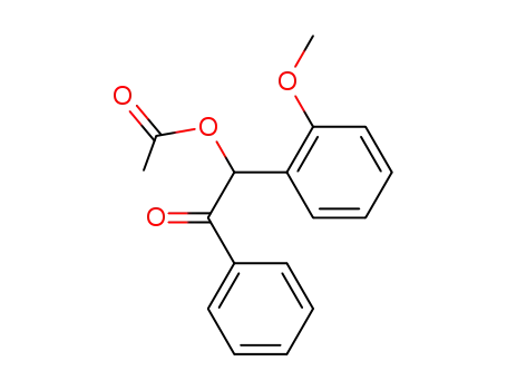 2-acetoxy-1-phenyl-2-(2-methoxyphenyl)ethanone
