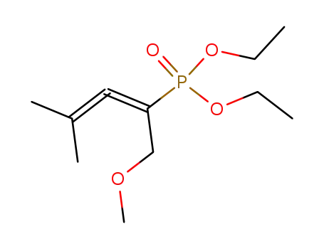 Phosphonic acid, [1-(methoxymethyl)-3-methyl-1,2-butadienyl]-, diethyl
ester