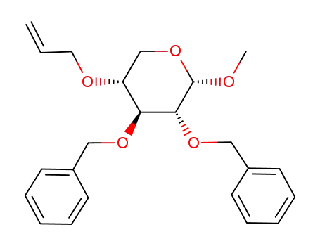 methyl 4-O-allyl-2,3-di-O-benzyl-α-D-xylopyranoside