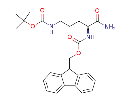 Fmoc-L-Orn(Nδ-Boc)-NH2