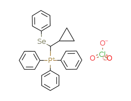 <cyclopropyl(phenylseleno)methyl>triphenylphosphonium perchlorate