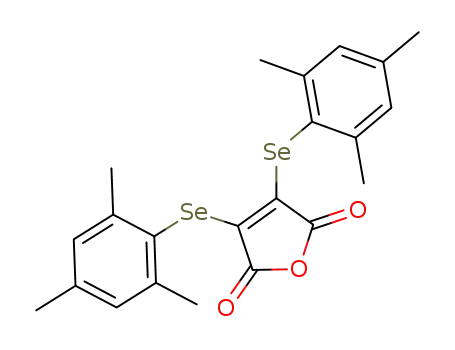 2,3-bis(mesitylseleno)-2-nutenedioic anhydride