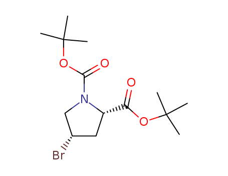 (2S)-N-BOC-CIS-4-BROMO-L-PROLINE T-BUTYL ESTER