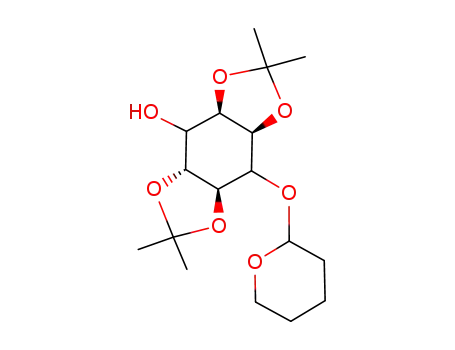 Molecular Structure of 161003-28-7 (2,3:5,6-DI-O-ISOPROPYLIDENE-4-(TETRAHYDROPYRAN-2-YL)-MYO-INOSITOL)