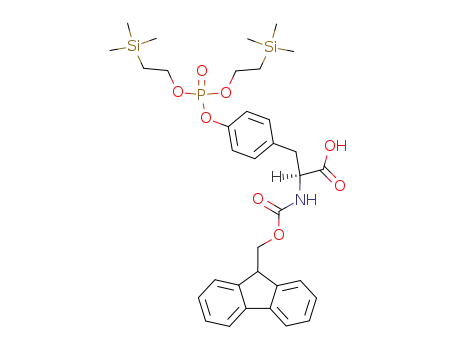 N<sup>α</sup>-(9-fluorenylmethyloxycarbonyl)-O-<bis<2-(trimethylsilyl)ethyl>phosphono>tyrosine