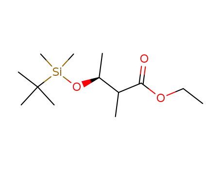 (S)-3-(tert-Butyl-dimethyl-silanyloxy)-2-methyl-butyric acid ethyl ester
