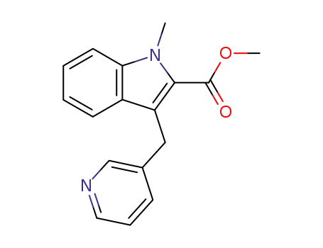 1H-Indole-2-carboxylic acid, 1-methyl-3-(3-pyridinylmethyl)-, methyl
ester