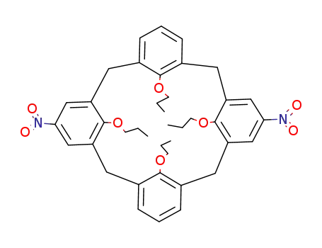 cone-5,17-dinitro-25,26,27,28-tetra-propoxycalix[4]arene