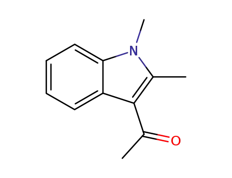 Molecular Structure of 33022-90-1 (1-(1,2-dimethyl-1H-indol-3-yl)ethanone(SALTDATA: 0.12NaCl))