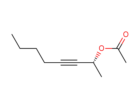 3-Octyn-2-ol, acetate, (2R)-