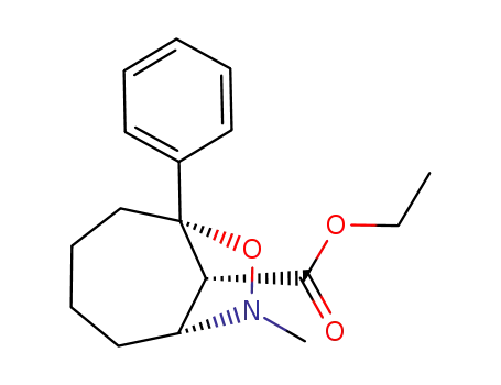 ethyl anti-6-phenyl-8-methyl-7-oxa-8-azabicyclo<4.2.1>nonane-9-carboxylate