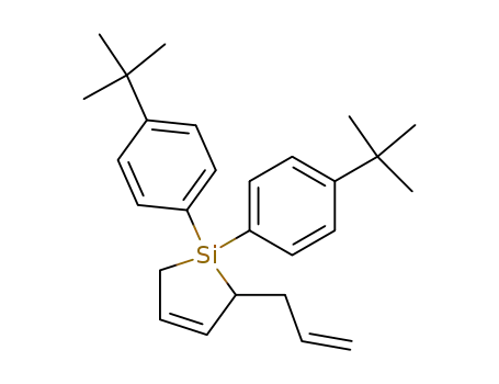 1,1-bis(4-tert-butylphenyl)-2-(2-propenyl)-1-silacyclo-3-pentene