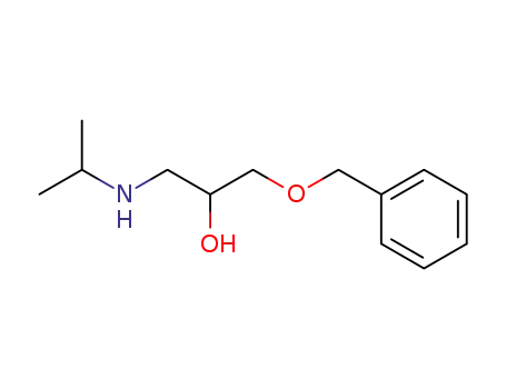 Molecular Structure of 19343-24-9 (1-(Benzyloxy)-3-(isopropylamino)-2-propanol)