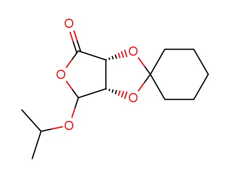 (2R,3S)-2,3-Dihydroxy-4-isopropoxy-γ-butyrolactone Cyclohexyl Ketal