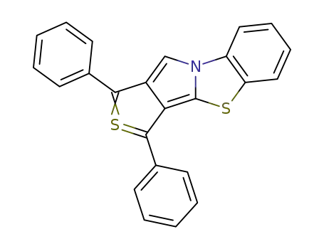 1,3-diphenylthieno<3',4':3,4>pyrrolo<2,1-b>benzothiazole