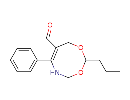 2-propyl-6-phenyl-7-formyl-2,4,5,8-tetrahydro-1,3-dioxa-5-azocine