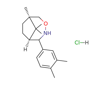 (1R,6S)-5-(3,4-Dimethyl-phenyl)-1,9,9-trimethyl-3-oxa-4-aza-bicyclo[4.2.1]nonane; hydrochloride