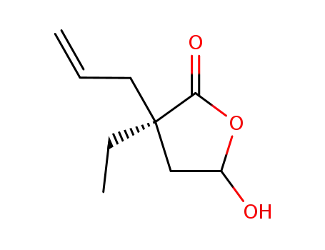 (3R)-3-ethyldihydro-5-hydroxy-3-(2-propenyl)-2(3H)-furanone