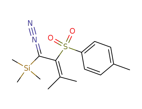 [1-Diazo-3-methyl-2-(toluene-4-sulfonyl)-but-2-enyl]-trimethyl-silane