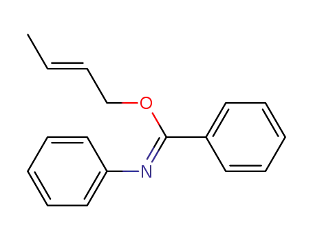 <i>N</i>-phenyl-benzimidic acid but-2-enyl ester