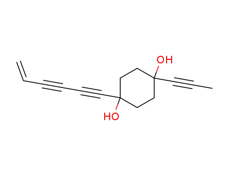 4-(1-Propynyl)-1-(5-hexene-1,3-diynyl)-1,4-cyclohexanediol