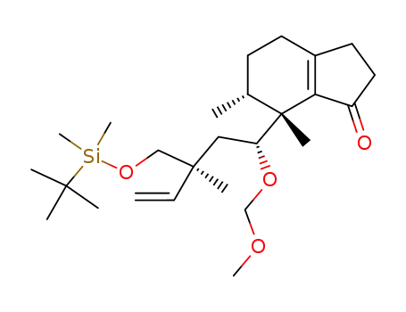 (6R,7R)-7-[(1R,3S)-3-(tert-Butyl-dimethyl-silanyloxymethyl)-1-methoxymethoxy-3-methyl-pent-4-enyl]-6,7-dimethyl-2,3,4,5,6,7-hexahydro-inden-1-one