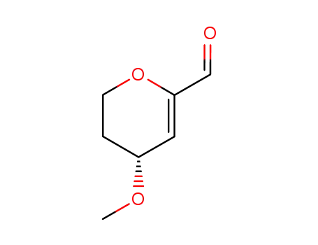 2H-피란-6-카복스알데하이드, 3,4-디하이드로-4-메톡시-, (R)-(9CI)