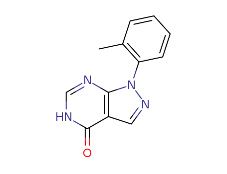 1-<i>o</i>-tolyl-1,5-dihydro-pyrazolo[3,4-<i>d</i>]pyrimidin-4-one
