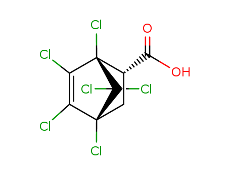 Bicyclo[2.2.1]hept-5-ene-2-carboxylicacid, 1,4,5,6,7,7-hexachloro-, (1R,2S,4S)-