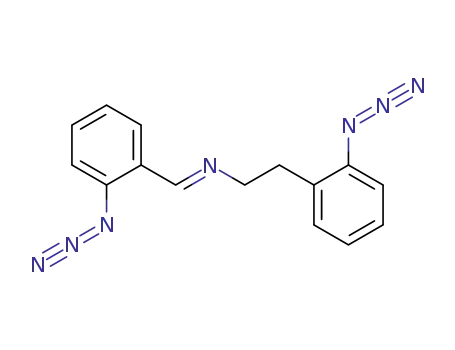 [2-(2-Azido-phenyl)-ethyl]-[1-(2-azido-phenyl)-meth-(E)-ylidene]-amine