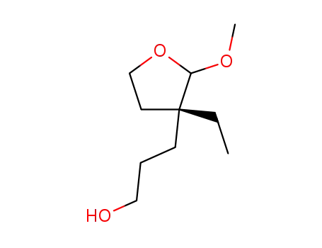 3-((R)-3-Ethyl-2-methoxy-tetrahydro-furan-3-yl)-propan-1-ol