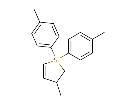 1,1-bis(4-methylphenyl)-4-methyl-1-silacyclo-2-pentene