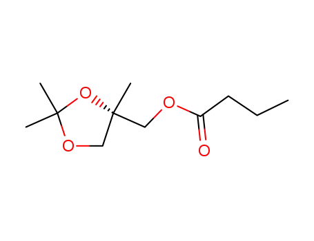 <(S)-2,2,4-trimethyl-1,3-dioxolan-4-yl>methyl butyrate