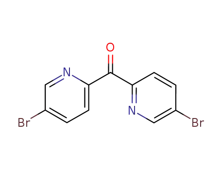Molecular Structure of 656828-00-1 (BIS(5-BROMO-2-PYRIDINYL)METHANONE)