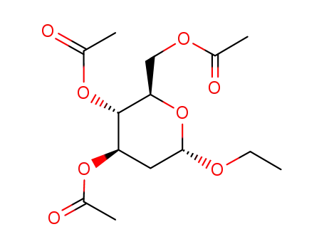 ethyl 3,4,6-tri-O-acetyl-2-deoxy-α-D-arabino-hexopyranoside